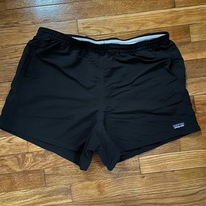 patagonia womens baggies shorts size L black